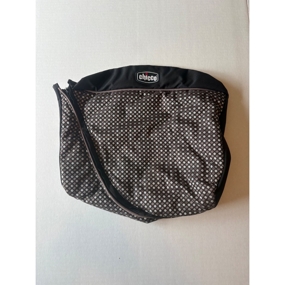Chicco Keyfit 30 Baby Infant Car Seat Foot Cover Boot Muff Zip Up Black